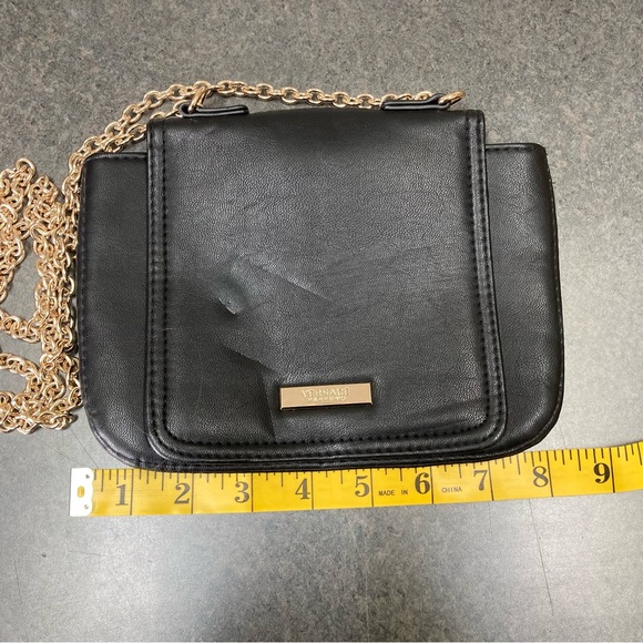 Versace Parfums Black with Gold Chain Strap Small Crossbody Bag - Picture 3 of 13